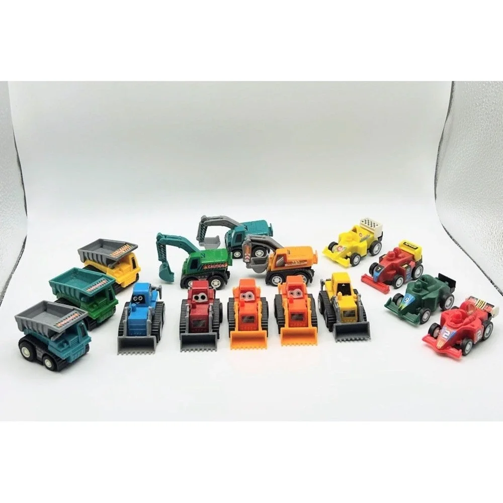 15 Mini Pull Back Toy Vehicles 2